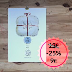 Kalendár Životodar - ZĽAVA Autorský kalendár Životodar by MANUZONA