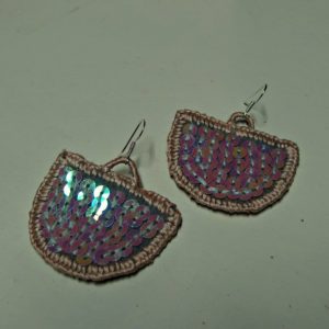 vyšívané náušnice Selena embroidered earrings Selena