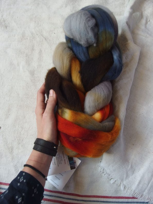 Yarngeek - ručne farbené Targhee/ handdyed Targhee wool